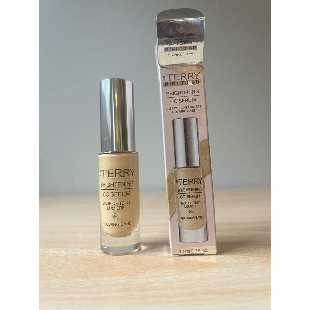 By Terry BRIGHTENING CC SERUM *Mini To Go* #3 Apricot Glow 10ml/0.3oz New
